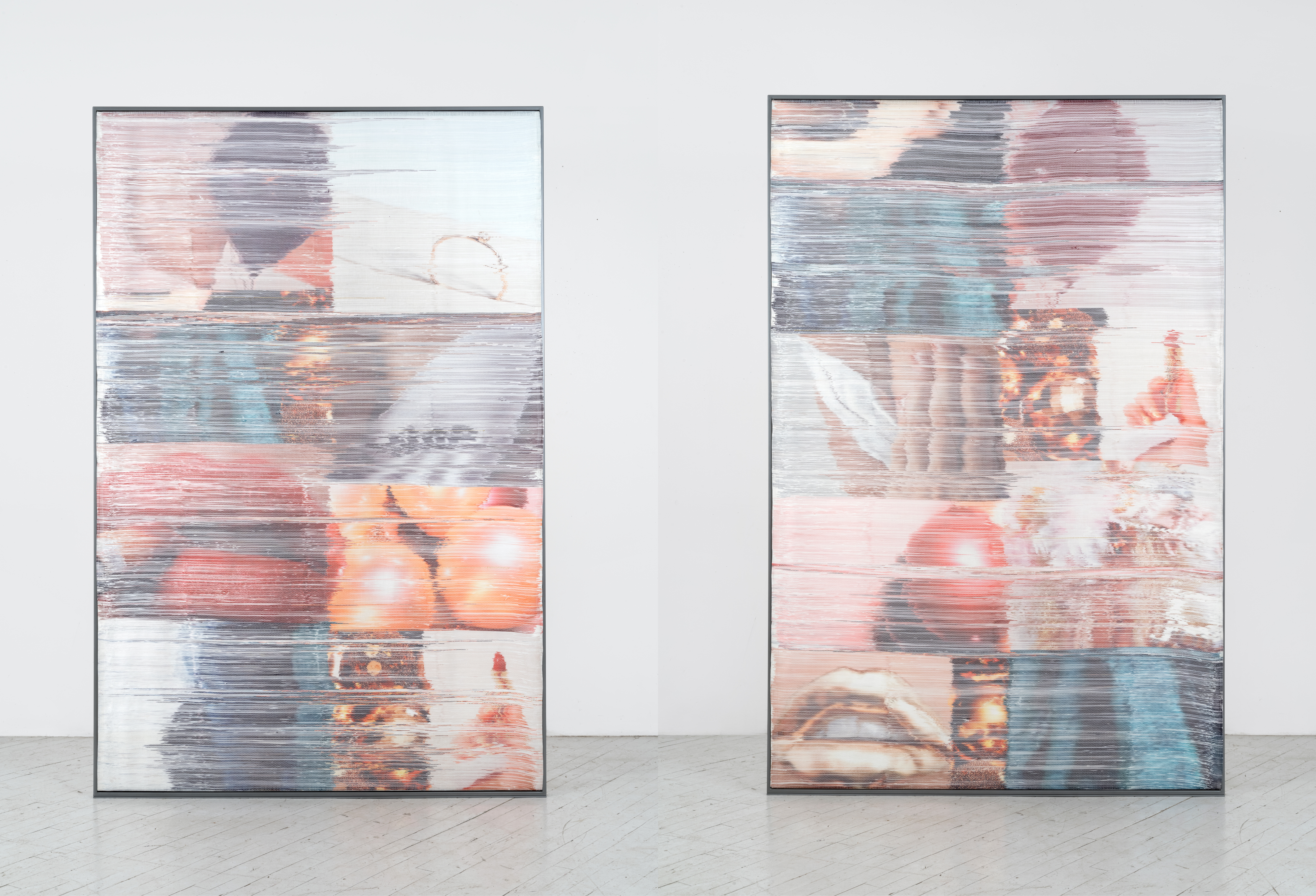 Left: Margo Wolowiec, 'All that glitters II,' 2016.Right: Margo Wolowiec, 'All that glitters I,' 2016.
