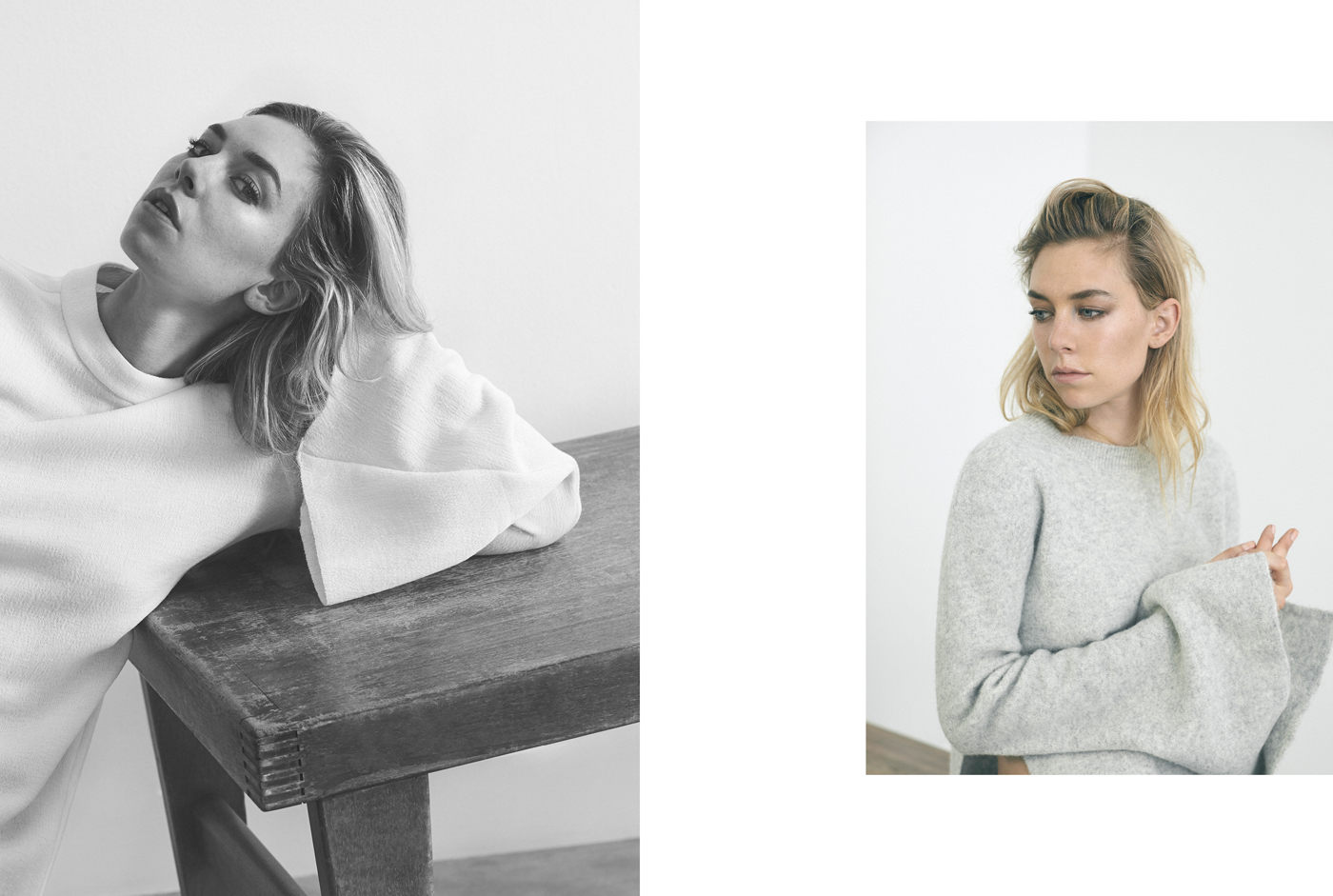 Left: Top by Ellery.Right: Sweater by Ellery.