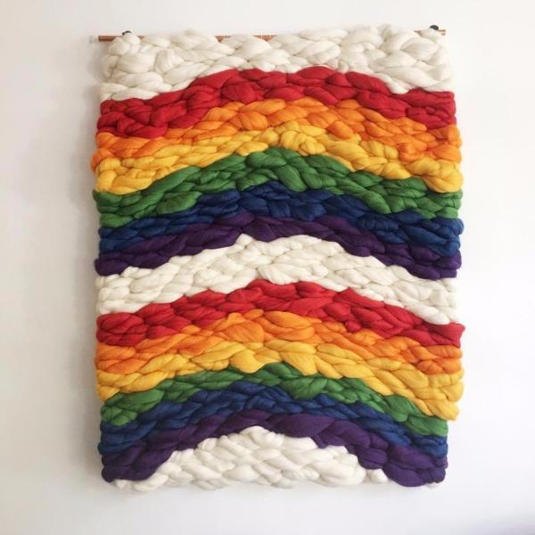 Double Rainbow Weaving