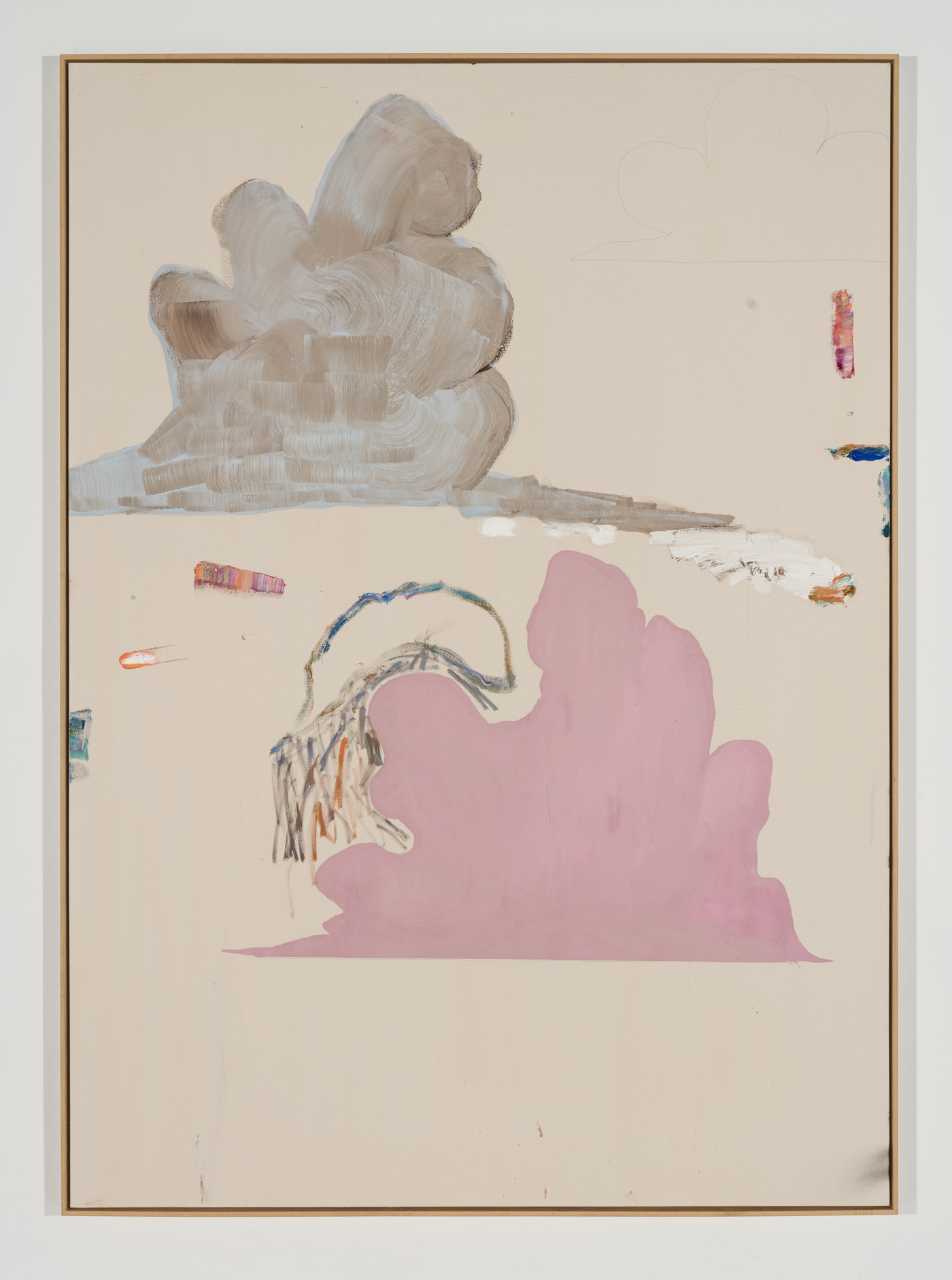 Benoît Maire, 'Cloud Painting,' 2017. Courtesy of the artist and Arsenal Contemporary, New York. Photography by Richard-Max Tremblay.