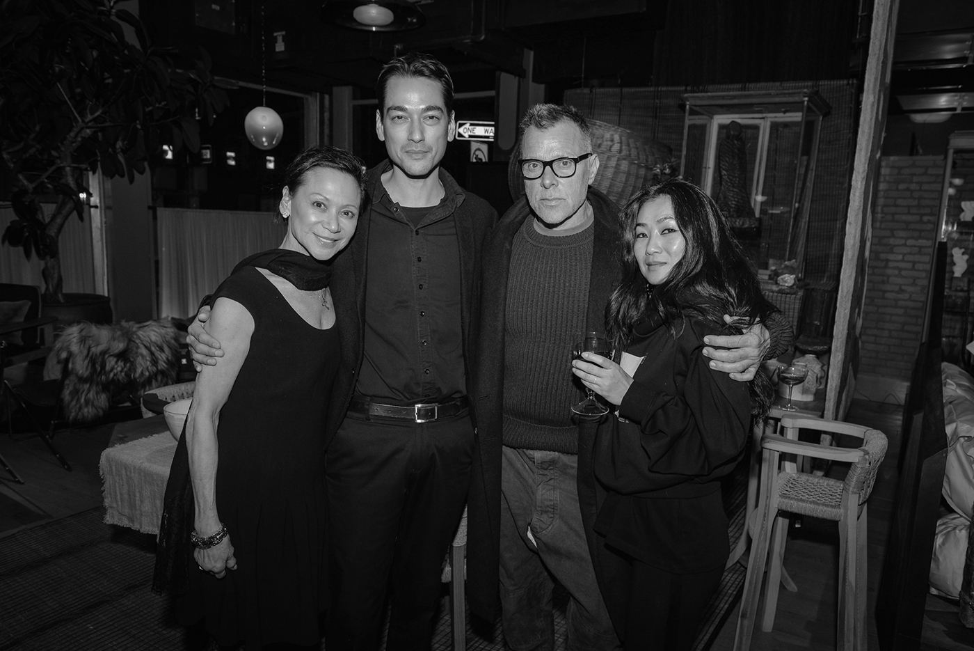 Jeannette Chang, Tenzin Wild, George Cortina, and Jae Choi