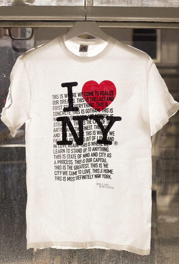 vlot Brullen Geneeskunde I (heart) NY / T-Shirt |THE LAST MAGAZINE